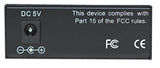 Intellinet Fast Ethernet Media Converter, 10/100Base-Tx to 100Base-Fx (ST) Multi-Mode, 2 km (1.24 mi)