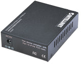 Intellinet Fast Ethernet Media Converter, 10/100Base-Tx to 100Base-Fx (ST) Multi-Mode, 2 km (1.24 mi)