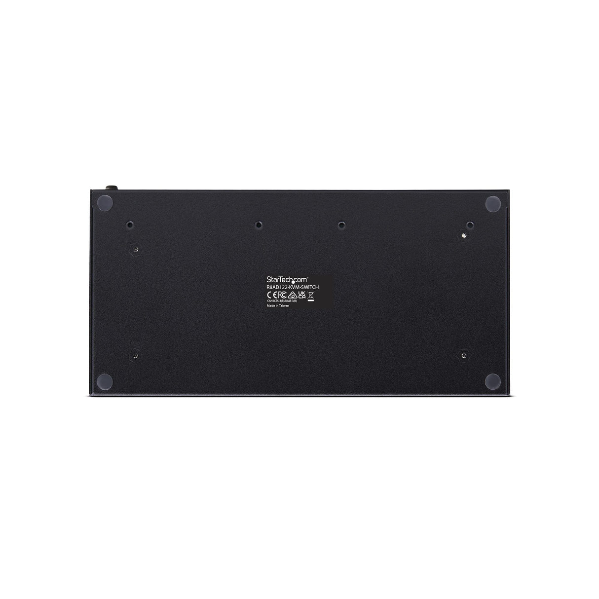 StarTech.com 8-Port DisplayPort KVM Switch with 1U Rack Mount Kit, 4K 60Hz DP 1.2, Push-Button & Hotkey Switching, 4-Port USB Hub, OS Independent, TAA Compliant
