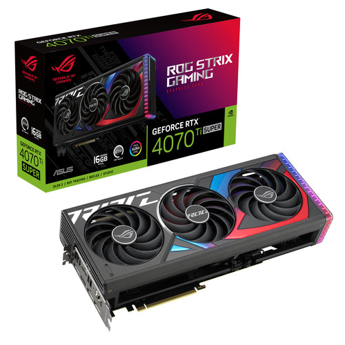 ASUS ROG -STRIX-RTX4070TIS-16G-GAMING NVIDIA GeForce RTX 4070 Ti SUPER 16 GB GDDR6X