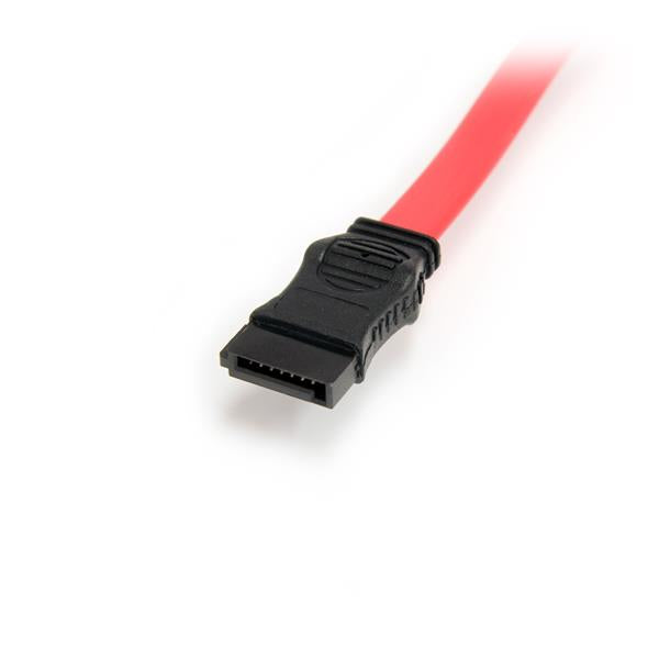StarTech.com 12in Slimline SATA to SATA with LP4 Power Cable Adapter