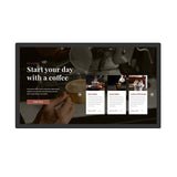 AG Neovo TX-3203 Signage Display Interactive flat panel 80 cm (31.5") LCD 500 cd/m² Full HD Black Touchscreen