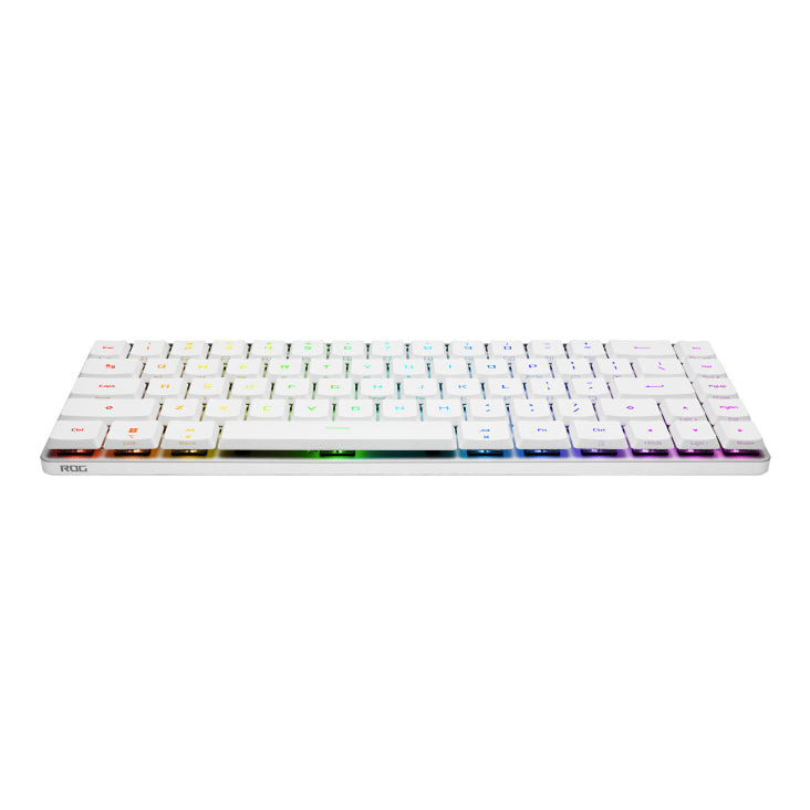 ASUS ROG Falchion RX Low Profile keyboard Gaming USB + RF Wireless + Bluetooth White