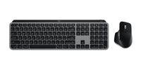 Logitech MX Keys S Combo for Mac keyboard Mouse included Home/Office RF Wireless + Bluetooth QWERTY US English Grey