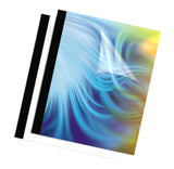 Fellowes Thermal Presentation Cover - 240 Sheet, Black Plastic 10 pc(s)