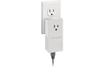 NETGEAR PLP1200-100PAS PowerLine network adapter 1200 Mbit/s Ethernet LAN White 2 pc(s)