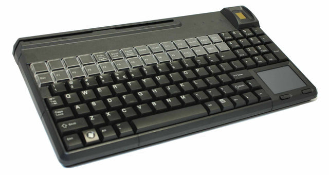 CHERRY SPOS Biometric keyboard USB QWERTY Black