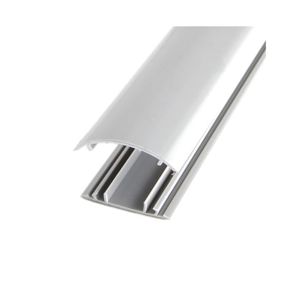 StarTech.com 6 ft 2in Wide Grey Floor Cable Duct with Guard - TAA