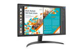 LG 24QP500-B computer monitor 60.5 cm (23.8") 2560 x 1440 pixels Quad HD LED Black