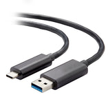 Vaddio USB 3.2 Gen 2x1 Type C to Type A Active Optical Cable Plenum from