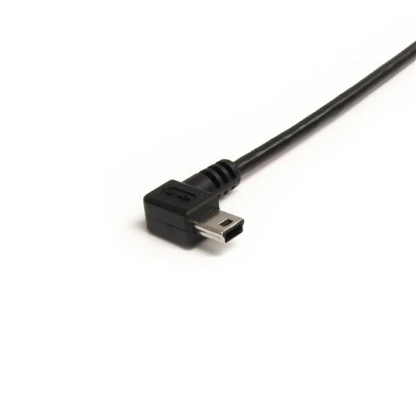 StarTech.com 6 ft Mini USB Cable - A to Right Angle Mini B