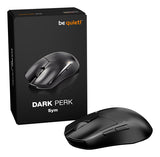 be quiet! Dark Perk Sym mouse Gaming Right-hand RF Wireless + USB Type-C Optical 32000 DPI
