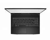 MSI Workstation 11UI-268 Intel® Core™ i7 i7-11800H Laptop 39.6 cm (15.6") Full HD 16 GB DDR4-SDRAM 512 GB SSD NVIDIA T1200 Wi-Fi 6 (802.11ax) Windows 10 Pro Black
