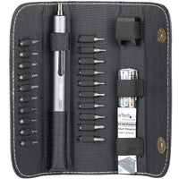 StarTech.com 20-Bit Electric Precision Screwdriver Set - Portable/Mini Battery Powered Bit Driver Kit for Electronics, Laptop, Computer, Tablet & Phone Repairs - Magnetic - Cordless - TAA