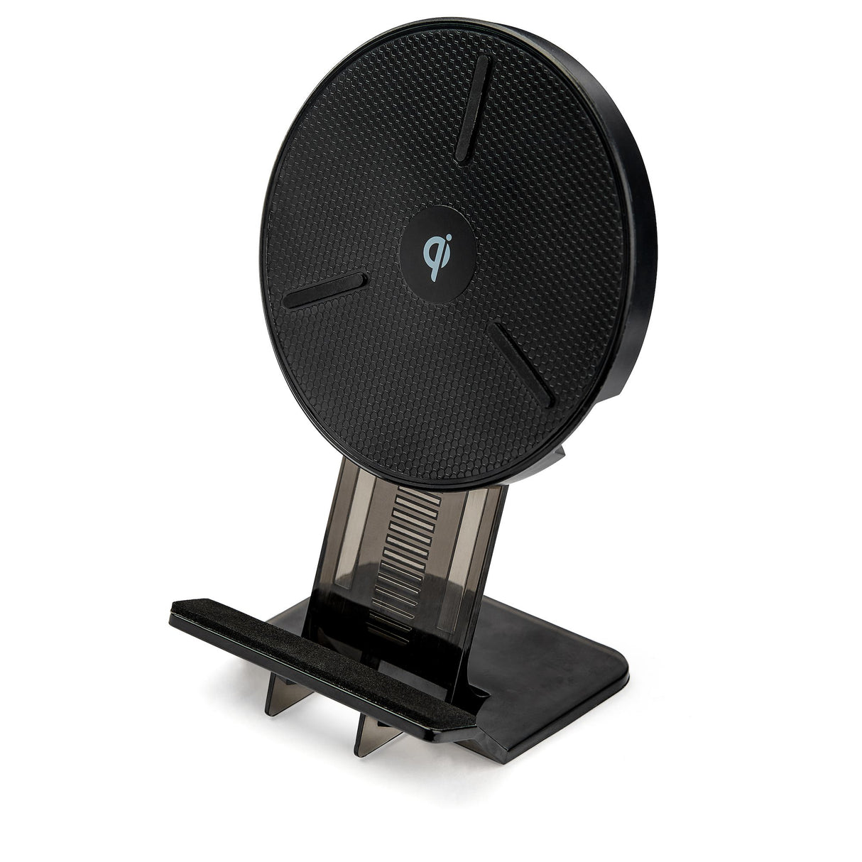 StarTech.com 15W Qi Wireless Charging Stand - Qi Certified Wireless Charger Stand or Pad - Adjustable - Universal Wireless Charging Pad for Smartphone - iPhone/Samsung Galaxy/Google Pixel