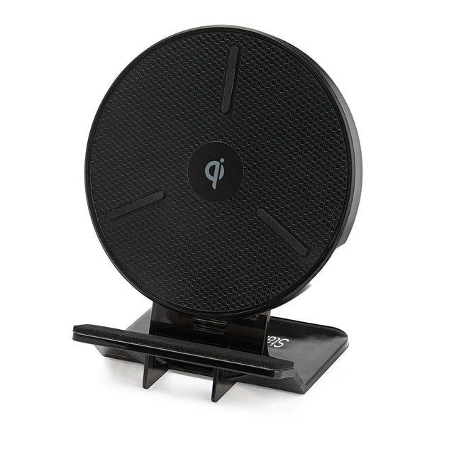 StarTech.com 15W Qi Wireless Charging Stand - Qi Certified Wireless Charger Stand or Pad - Adjustable - Universal Wireless Charging Pad for Smartphone - iPhone/Samsung Galaxy/Google Pixel