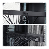 StarTech.com 13-Outlet Rackmount PDU, 1U Server Power Strip with 1x Front and 12x Rear Ports, Mounted Power Distribution Unit for 19-Inch Racks and Cabinets