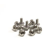 StarTech.com 50-Pack M6 12mm Screws, Mounting Screws for 19" or 10" Server Racks, Cabinets and Enclosures, Silver - TAA