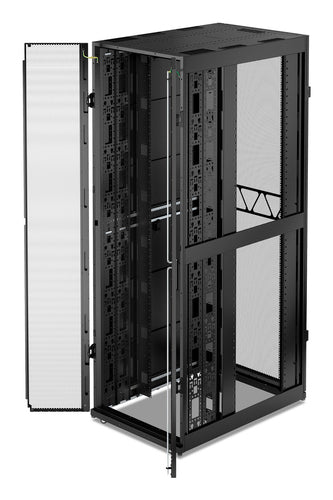 APC NetShelter SX, Server Rack Enclosure, Gen 2, 52U, 2436H x 800W x 1200D mm, with Sides, Black