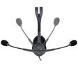 Logitech 981-000612 headphones/headset Wired Head-band Office/Call center Black