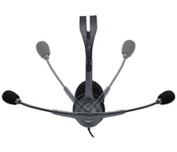Logitech 981-000612 headphones/headset Wired Head-band Office/Call center Black