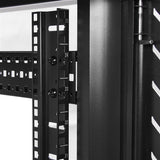 StarTech.com 25U Enterprise-Grade Flat Pack Server Rack Cabinet, 19in Enclosed 4-Post Rack with 29in (75cm) Mounting Depth and 1764lb (800kg) Weight Capacity