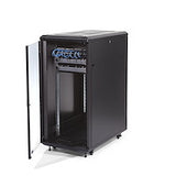 StarTech.com 25U Enterprise-Grade Flat Pack Server Rack Cabinet, 19in Enclosed 4-Post Rack with 29in (75cm) Mounting Depth and 1764lb (800kg) Weight Capacity