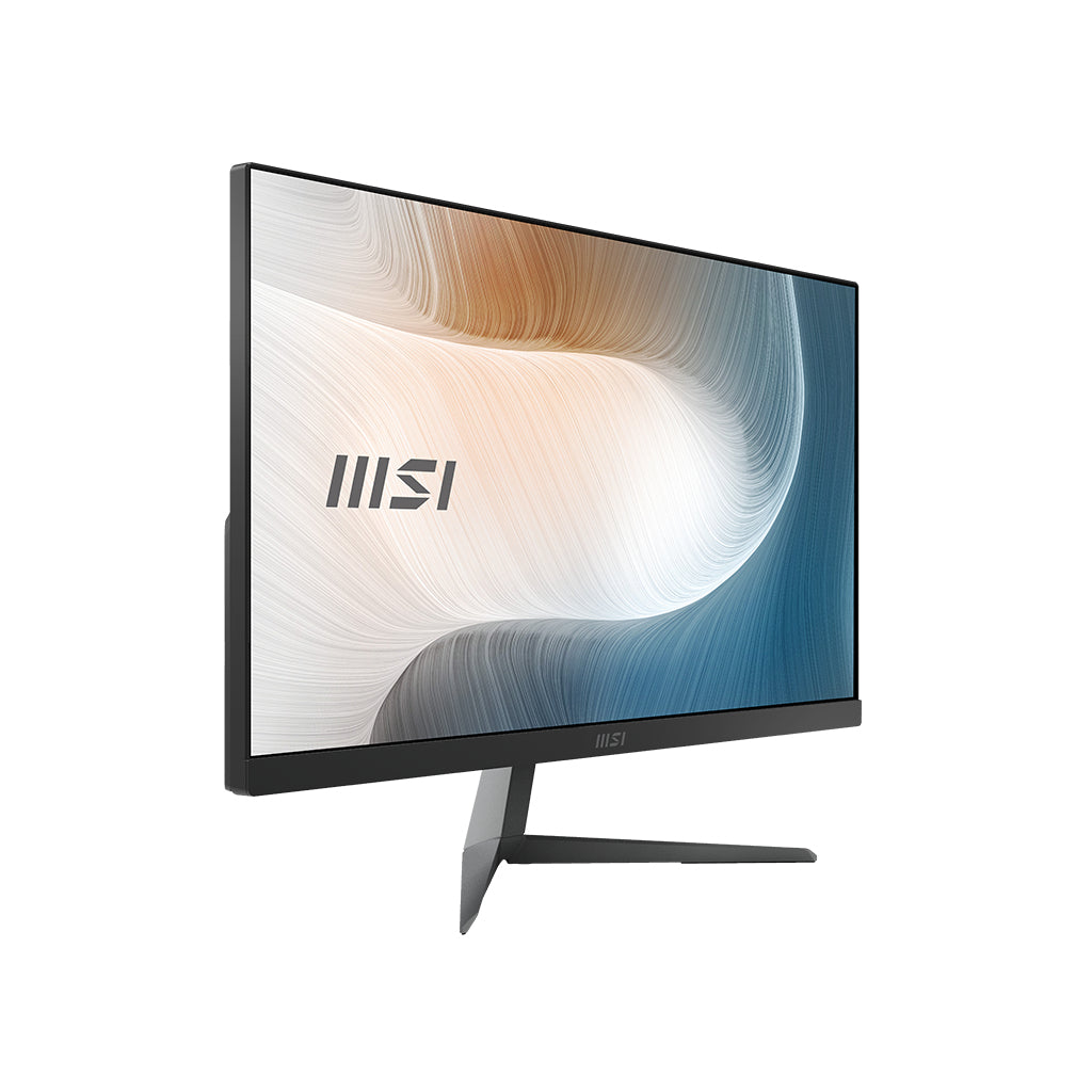 MSI Modern 11M-206US Intel® Pentium® Gold 7505 60.5 cm (23.8") 1920 x 1080 pixels All-in-One PC 4 GB DDR4-SDRAM 128 GB SSD Windows 10 Pro Wi-Fi 6 (802.11ax) Black