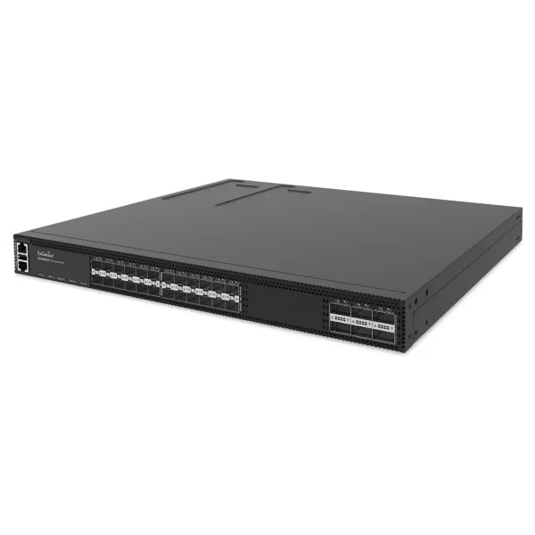 EnGenius L3 STACKABLE ECS8830F 24X10G SFP+ 6 100G QSFP28 Managed Power over Ethernet (PoE) 1U Black