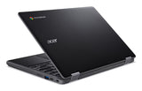 Acer Chromebook R756T-C822 Intel® N N100 29.5 cm (11.6") Touchscreen 4 GB LPDDR5-SDRAM 32 GB Flash Wi-Fi 6E (802.11ax) ChromeOS Black