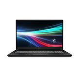 MSI Creator 17 B11UH-242CA Intel® Core™ i9 i9-11900H Laptop 43.9 cm (17.3") 4K Ultra HD 32 GB DDR4-SDRAM 2 TB SSD NVIDIA GeForce RTX 3080 Wi-Fi 6 (802.11ax) Windows 10 Pro Black