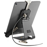 StarTech.com Secure Tablet Stand w/ K-Slot Cable Lock - Locking Tablet Holder for 7.9"-13" Tablets - Universal Adjustable Tablet Mount for Desk/Surface - Lockable Anti-Theft Security Mount - TAA