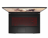 MSI Gaming GF76 11UC-052CA Katana Intel® Core™ i7 i7-11800H Laptop 43.9 cm (17.3") Full HD 16 GB DDR4-SDRAM 512 GB SSD NVIDIA GeForce RTX 3050 Wi-Fi 6 (802.11ax) Windows 10 Home Black