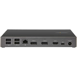 StarTech.com USB C Dock - Triple 4K Monitor USB Type-C Docking Station - 100W Power Delivery - DP 1.4 Alt Mode & DSC, 2x DisplayPort 1.4/HDMI 2.0 - 6xUSB (2x 10Gbps), SD - Windows/Chrome
