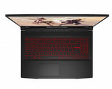 MSI Gaming GF66 11UG-807CA Katana Intel® Core™ i7 i7-11800H Laptop 39.6 cm (15.6") Full HD 16 GB DDR4-SDRAM 512 GB SSD NVIDIA GeForce RTX 3070 Wi-Fi 6 (802.11ax) Windows 11 Home Black