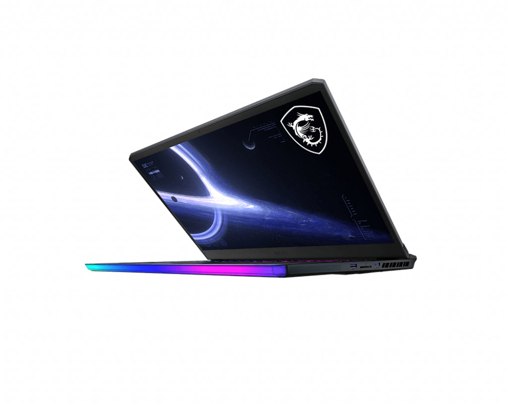 MSI Gaming GE76 11UH-062CA Raider Intel® Core™ i7 i7-11800H Laptop 43.9 cm (17.3") Full HD 32 GB DDR4-SDRAM 1 TB SSD NVIDIA GeForce RTX 3080 Wi-Fi 6 (802.11ax) Windows 10 Home Blue, Titanium
