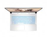 MSI Sword 15 A11UE-241CA Intel® Core™ i7 i7-11800H Laptop 39.6 cm (15.6") Full HD 16 GB DDR4-SDRAM 512 GB SSD NVIDIA GeForce RTX 3060 Wi-Fi 6 (802.11ax) Windows 10 Home White
