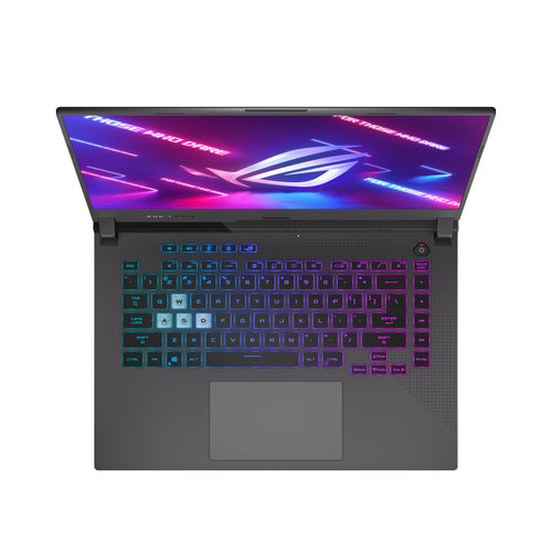 ASUS ROG Strix G15 G513QE-DB91-CA laptop AMD Ryzen™ 9 5900HX 39.6 cm (15.6") Full HD 16 GB DDR4-SDRAM 1 TB SSD NVIDIA GeForce RTX 3050 Ti Wi-Fi 6 (802.11ax) Windows 10 Home Grey