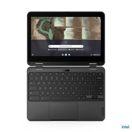 Lenovo 500e Chromebook Gen 3 (Intel) Intel® Celeron® N N4500 29.5 cm (11.6") Touchscreen HD 4 GB LPDDR4x-SDRAM 32 GB eMMC Wi-Fi 6 (802.11ax) ChromeOS Grey US English