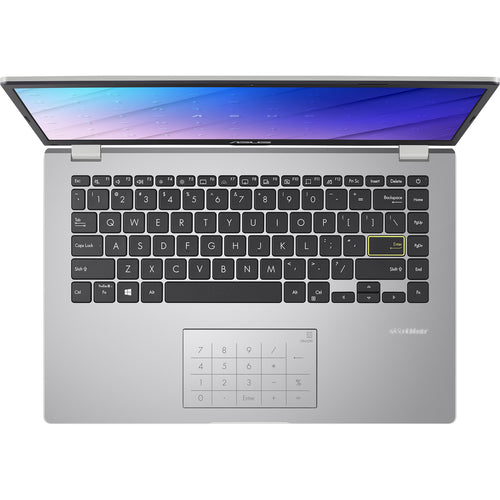 ASUS E410MA-QC1-CB laptop Intel® Celeron® N N4020 35.6 cm (14") Full HD 4 GB DDR4-SDRAM 128 GB eMMC Wi-Fi 5 (802.11ac) Windows 10 Home in S mode White