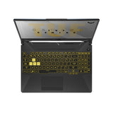 ASUS TUF Gaming F15 TUF506LH-DS52-CA laptop Intel® Core™ i5 i5-10300H 39.6 cm (15.6") Full HD 16 GB DDR4-SDRAM 512 GB SSD NVIDIA® GeForce® GTX 1650 Wi-Fi 6 (802.11ax) Windows 10 Home Black, Grey