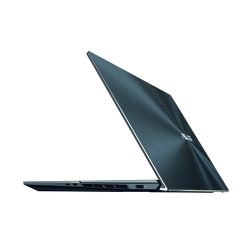 ASUS Zenbook Pro Duo 15 OLED UX582HS-XH99T-CA Intel® Core™ i9 i9-11900H Laptop 39.6 cm (15.6") Touchscreen 4K Ultra HD 32 GB DDR4-SDRAM 1 TB SSD NVIDIA GeForce RTX 3080 Wi-Fi 6 (802.11ax) Windows 11 Pro Blue
