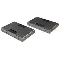 StarTech.com 4-Port USB 3.0 Extender Hub with 1x Gigabit Ethernet Port Extension over Single Cat6a/Cat7 Cable (RJ45) - 330ft (100m) - USB Extender Kit (USB-A) - 5Gbps USB 3.2/3.1 Gen 1