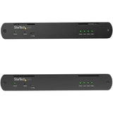 StarTech.com 4-Port USB 3.0 Extender Hub with 1x Gigabit Ethernet Port Extension over Single Cat6a/Cat7 Cable (RJ45) - 330ft (100m) - USB Extender Kit (USB-A) - 5Gbps USB 3.2/3.1 Gen 1