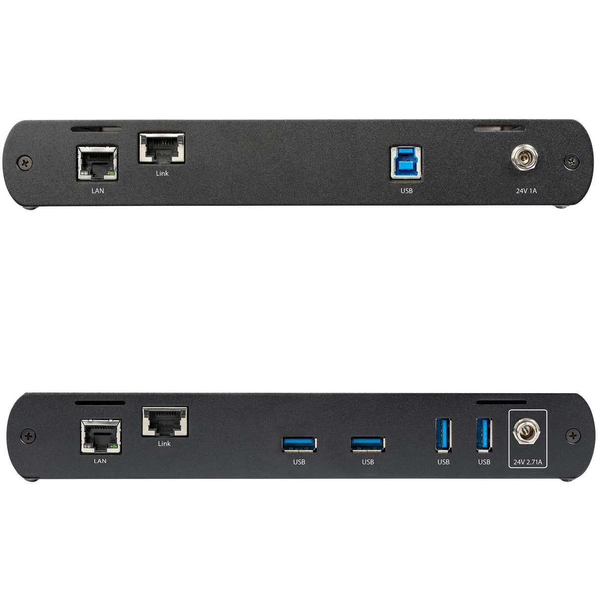 StarTech.com 4-Port USB 3.0 Extender Hub with 1x Gigabit Ethernet Port Extension over Single Cat6a/Cat7 Cable (RJ45) - 330ft (100m) - USB Extender Kit (USB-A) - 5Gbps USB 3.2/3.1 Gen 1