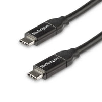 StarTech.com 1.6ft (50cm) USB-C Fast Charging Cable, Charge & Sync, 100W (5A) PD, USB 2.0, USB-IF Certified - USB C Charging Cord