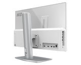 MSI MODERN AM241P 11M-240US All-in-One PC/workstation Intel® Core™ i7 i7-1165G7 60.5 cm (23.8") 1920 x 1080 pixels 16 GB DDR4-SDRAM 512 GB SSD Windows 10 Home Wi-Fi 6 (802.11ax) White