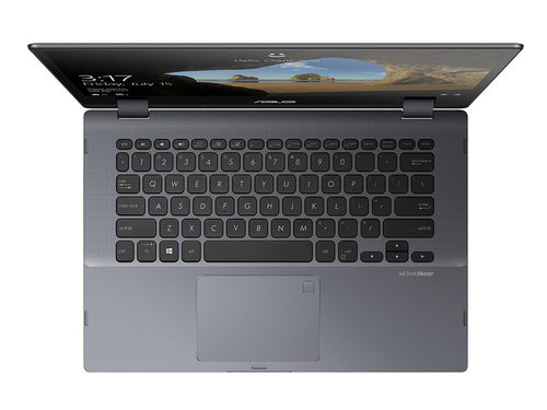 ASUS Vivobook Flip 14 TP412FA-Q3MS1-CB laptop Intel® Core™ i3 i3-10110U Hybrid (2-in-1) 35.6 cm (14") Touchscreen Full HD 4 GB DDR4-SDRAM 128 GB SSD Wi-Fi 6 (802.11ax) Windows 10 Home in S mode Grey