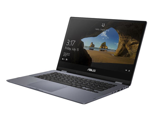 ASUS Vivobook Flip 14 TP412FA-Q3MS1-CB laptop Intel® Core™ i3 i3-10110U Hybrid (2-in-1) 35.6 cm (14") Touchscreen Full HD 4 GB DDR4-SDRAM 128 GB SSD Wi-Fi 6 (802.11ax) Windows 10 Home in S mode Grey