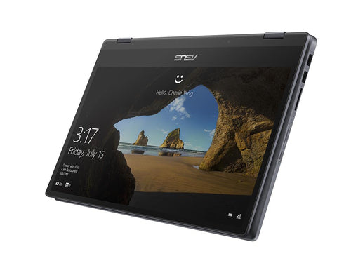 ASUS Vivobook Flip 14 TP412FA-Q3MS1-CB laptop Intel® Core™ i3 i3-10110U Hybrid (2-in-1) 35.6 cm (14") Touchscreen Full HD 4 GB DDR4-SDRAM 128 GB SSD Wi-Fi 6 (802.11ax) Windows 10 Home in S mode Grey